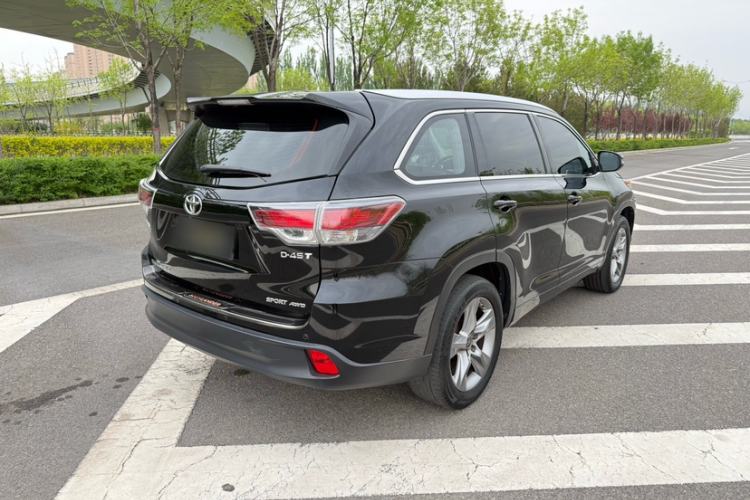 Used Toyota Highlander 2017 2.0T Four-Wheel Drive Luxury Edition 7 Seats Exterior 6