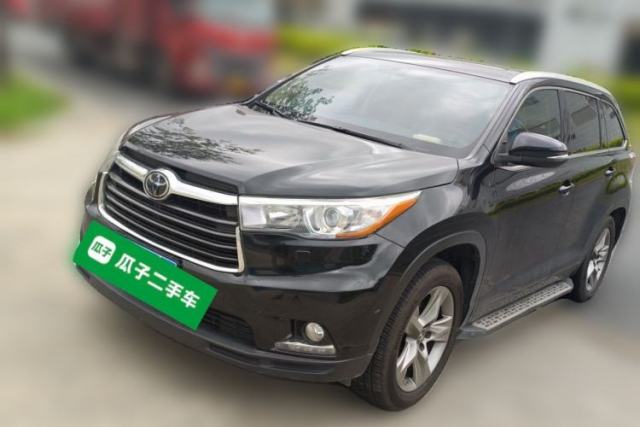 Used Toyota Highlander 2017 2.0T Four-Wheel Drive Ultimate Edition 7 Seats