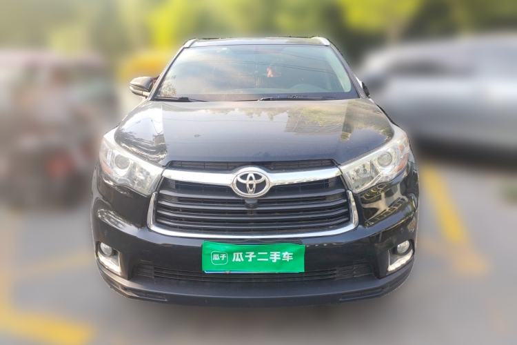 Used Toyota Highlander 2017 2.0T Four-Wheel Drive Luxury Edition 7 Seats Front