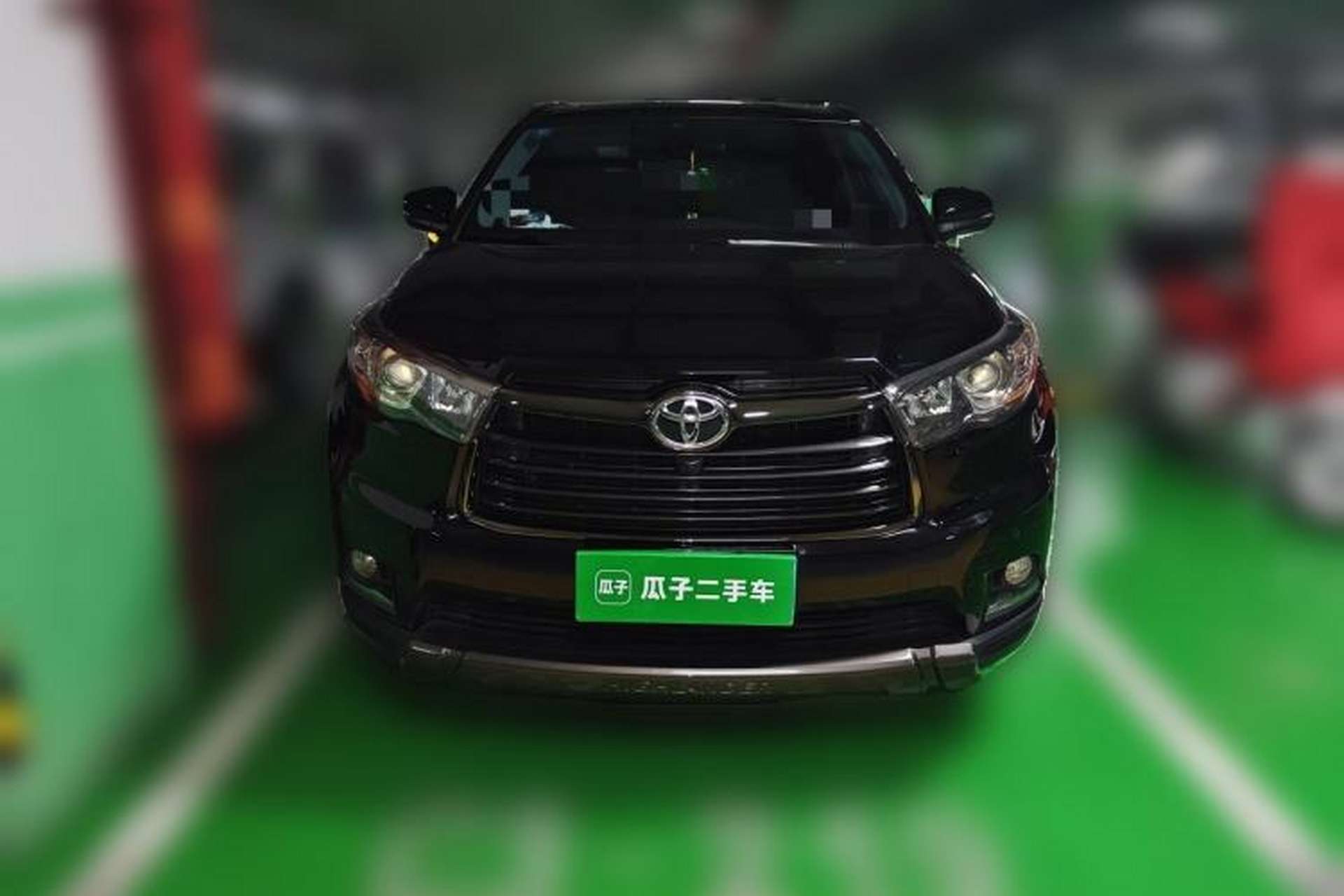 Used Toyota Highlander 2017 2.0T Four-Wheel Drive Black Edition Limited Model Front
