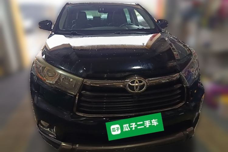 Used Toyota Highlander 2017 2.0T Four-Wheel Drive Black Edition Limited Model Front