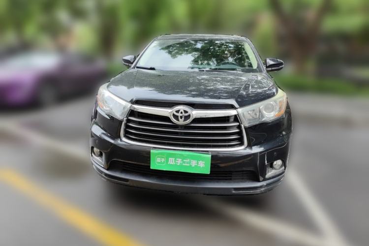 Used Toyota Highlander 2017 2.0T Four-Wheel Drive Elite Edition 7-Seater Front