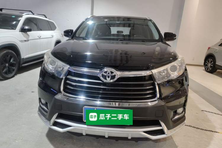 Used Toyota Highlander 2017 2.0T Four-Wheel Drive Luxury Edition 7 Seats Front