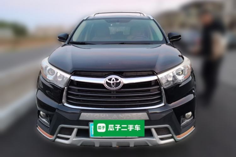 Used Toyota Highlander 2017 2.0T Four-Wheel Drive Elite Edition 7-Seater Front