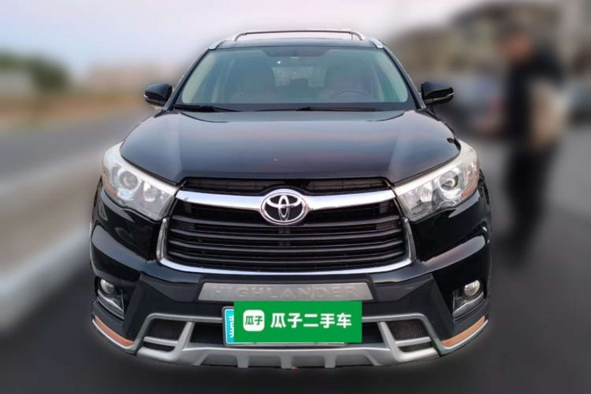Used Toyota Highlander 2017 2.0T Four-Wheel Drive Elite Edition 7-Seater Front