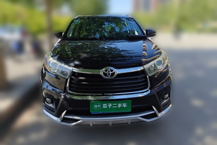Used Toyota Highlander 2017 2.0T Four-Wheel Drive Elite Edition 7-Seater Front