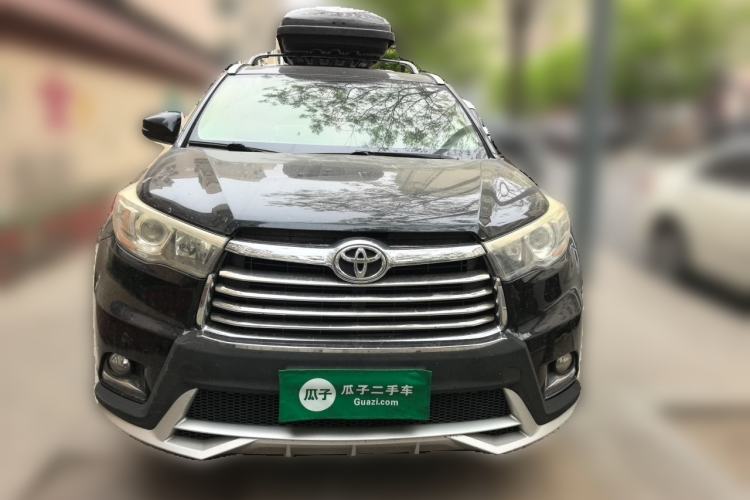 Used Toyota Highlander 2017 2.0T Four-Wheel Drive Luxury Edition 7 Seats Front