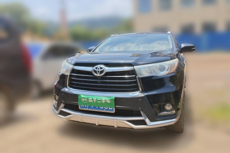Used Toyota Highlander 2017 2.0T Four-Wheel Drive Luxury Edition 7 Seats Front