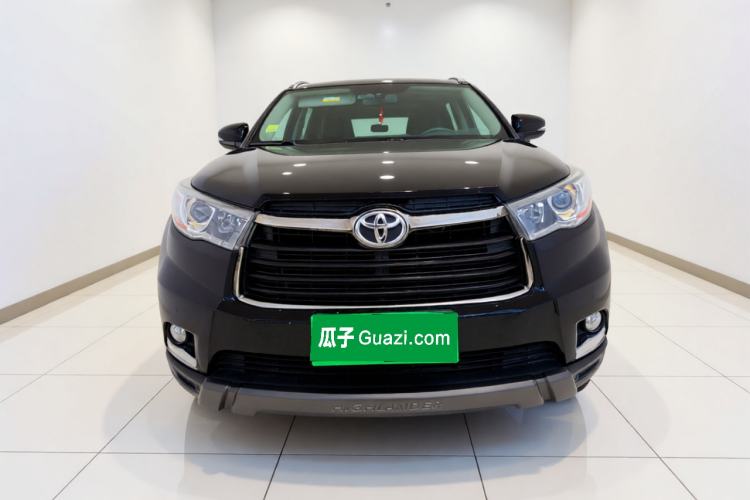 Used Toyota Highlander 2017 2.0T Four-Wheel Drive Black Edition Limited Model Front