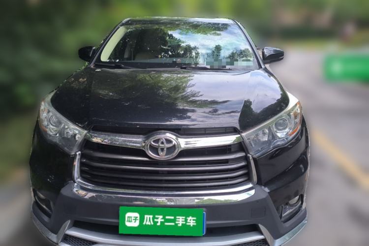 Used Toyota Highlander 2017 2.0T Four-Wheel Drive Elite Edition 7-Seater Front