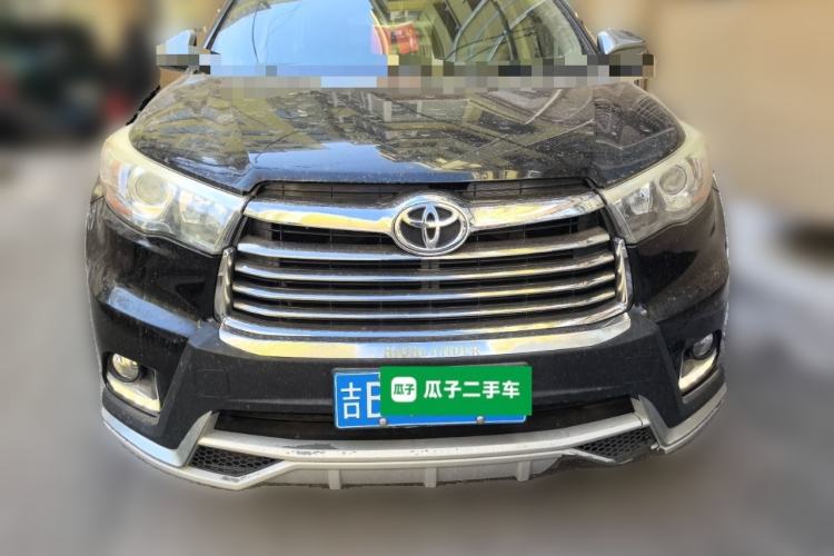 Used Toyota Highlander 2017 2.0T Four-Wheel Drive Elite Edition 7-Seater Front