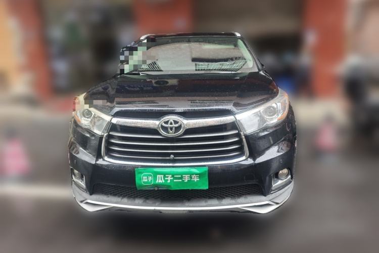 Used Toyota Highlander 2017 2.0T Four-Wheel Drive Luxury Edition 7 Seats Front