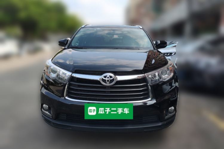 Used Toyota Highlander 2017 2.0T Four-Wheel Drive Luxury Edition 7 Seats Front