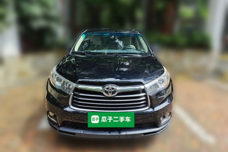 Used Toyota Highlander 2017 2.0T Four-Wheel Drive Elite Edition 7-Seater Front