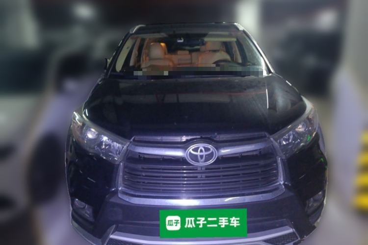 Used Toyota Highlander 2017 2.0T Four-Wheel Drive Elite Edition 7-Seater Front