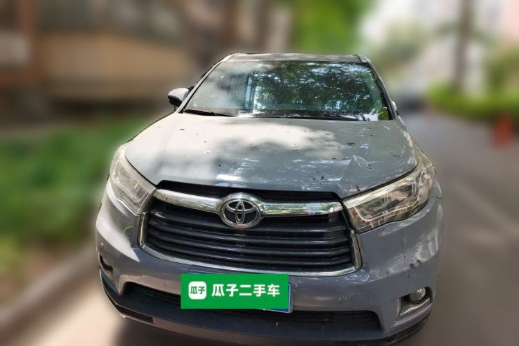 Used Toyota Highlander 2017 2.0T Four-Wheel Drive Luxury Edition 7 Seats Front