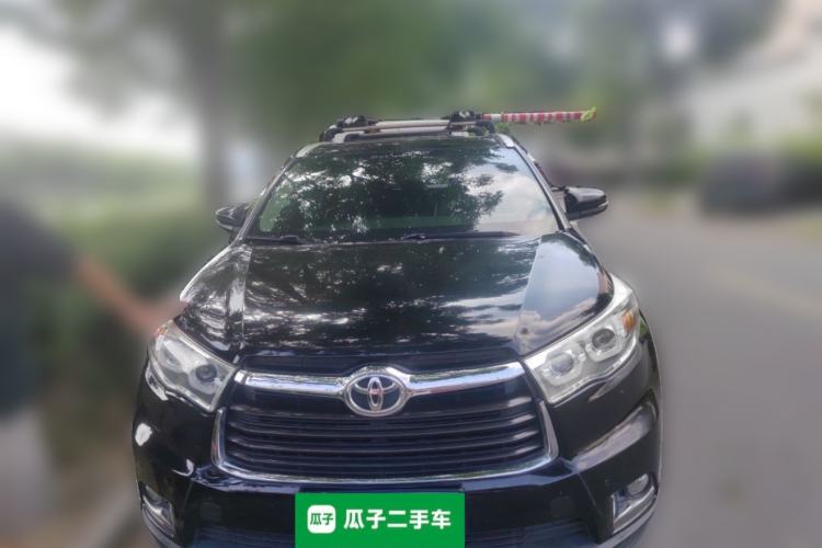 Used Toyota Highlander 2017 2.0T Four-Wheel Drive Luxury Edition 7 Seats Front