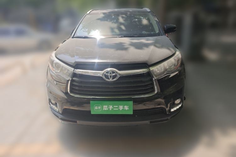 Used Toyota Highlander 2017 2.0T Four-Wheel Drive Elite Edition 7-Seater Front