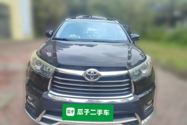 Used Toyota Highlander 2017 2.0T Four-Wheel Drive Luxury Edition 7 Seats Front
