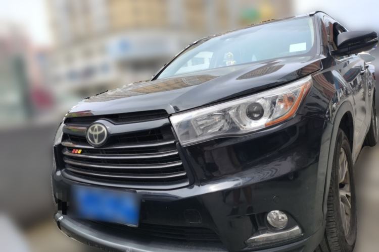 Used Toyota Highlander 2017 2.0T Four-Wheel Drive Elite Edition 7-Seater Front