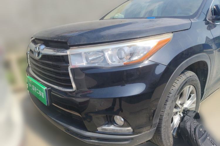 Used Toyota Highlander 2017 2.0T Four-Wheel Drive Elite Edition 7-Seater Front