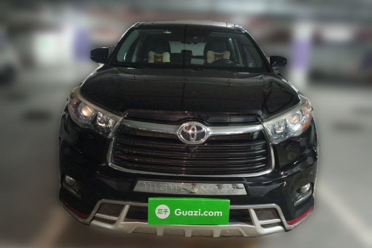 Used Toyota Highlander 2017 2.0T Four-Wheel Drive Luxury Edition 7 Seats Front