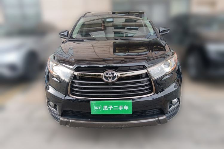 Used Toyota Highlander 2017 2.0T Four-Wheel Drive Black Edition Limited Model Front