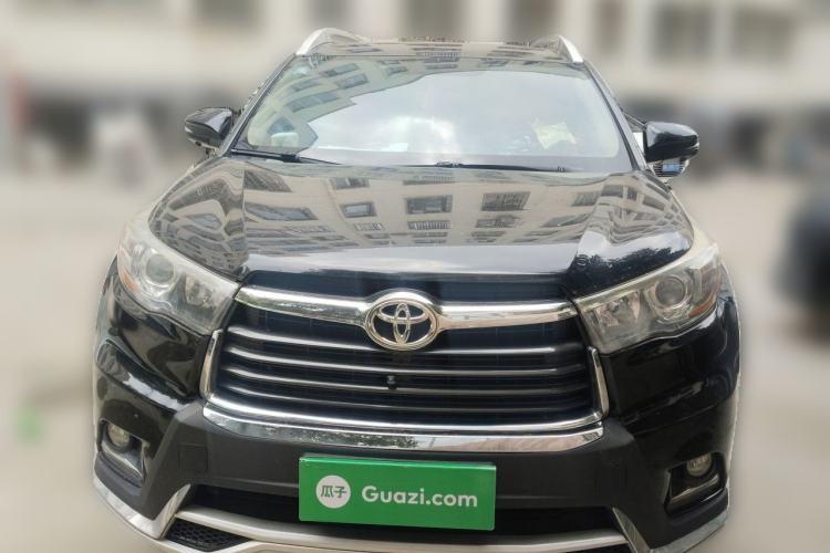 Used Toyota Highlander 2017 2.0T Four-Wheel Drive Elite Edition 7-Seater Front