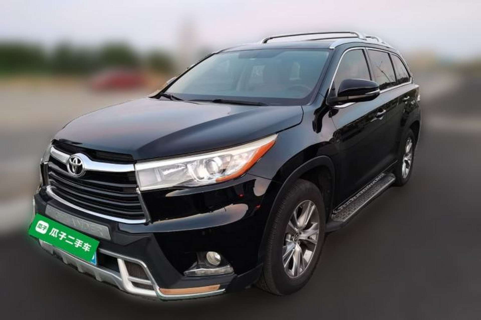 Used Toyota Highlander 2017 2.0T Four-Wheel Drive Elite Edition 7-Seater Front Left 45 Deg