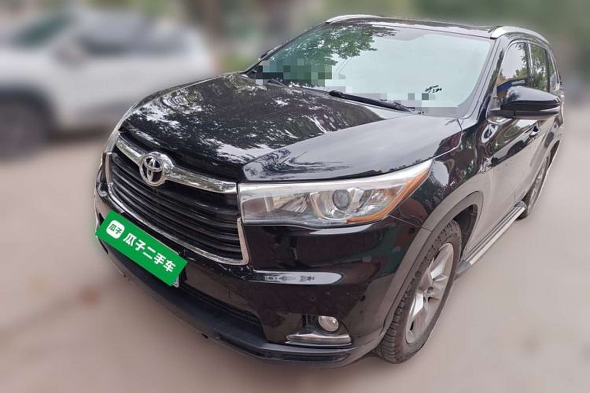 Used Toyota Highlander 2017 2.0T Four-Wheel Drive Luxury Edition 7 Seats Front Left 45 Deg