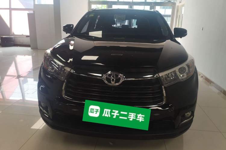 Used Toyota Highlander 2017 2.0T Four-Wheel Drive Luxury Edition 7 Seats Front