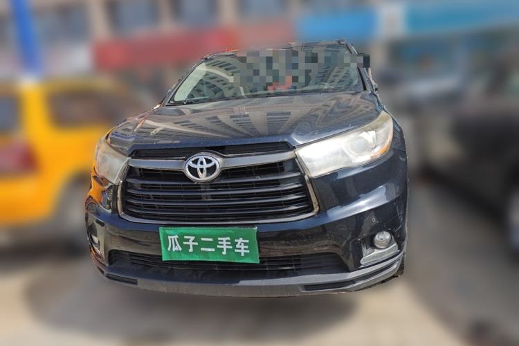Used Toyota Highlander 2017 2.0T Four-Wheel Drive Black Edition Limited Model Front