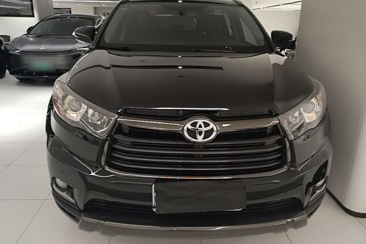 Used Toyota Highlander 2017 2.0T Four-Wheel Drive Black Edition Limited Model Front