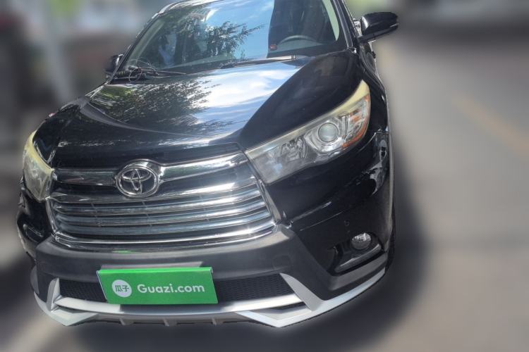 Used Toyota Highlander 2017 2.0T Four-Wheel Drive Luxury Edition 7 Seats Front