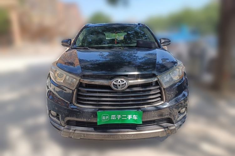 Used Toyota Highlander 2017 2.0T Four-Wheel Drive Black Edition Limited Model Front
