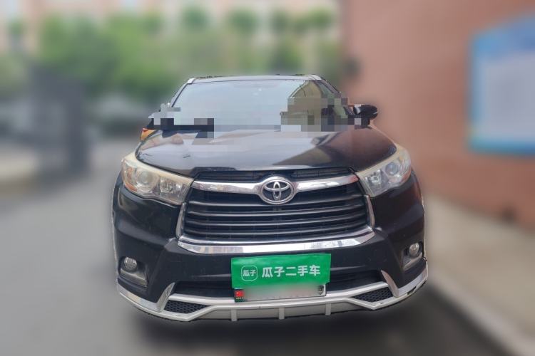 Used Toyota Highlander 2017 2.0T Four-Wheel Drive Luxury Edition 7 Seats Front