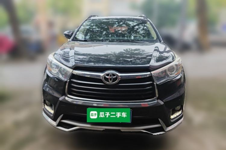 Used Toyota Highlander 2017 2.0T Four-Wheel Drive Elite Edition 7-Seater Front