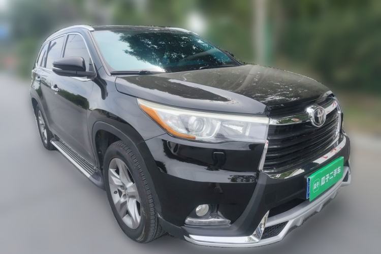 Used Toyota Highlander 2017 2.0T Four-Wheel Drive Ultimate Edition 7 Seats Front Right 45 Deg