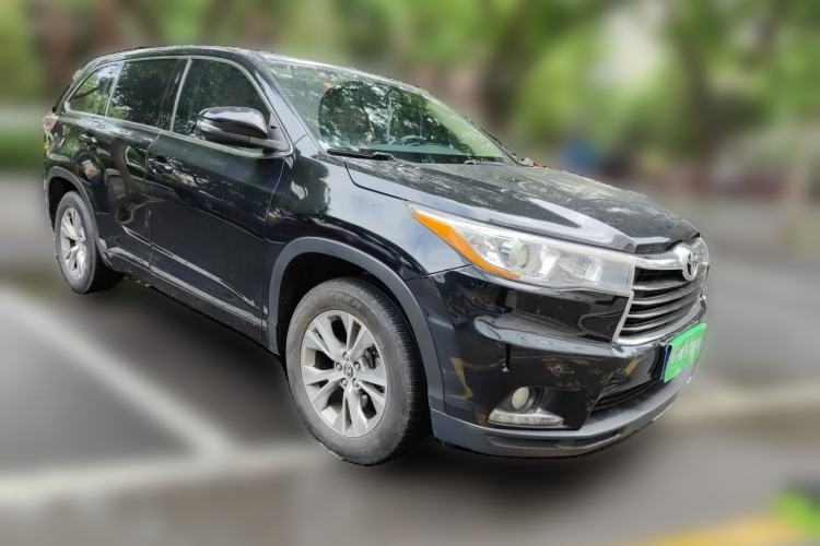 Used Toyota Highlander 2017 2.0T Four-Wheel Drive Elite Edition 7-Seater Front Right 45 Deg