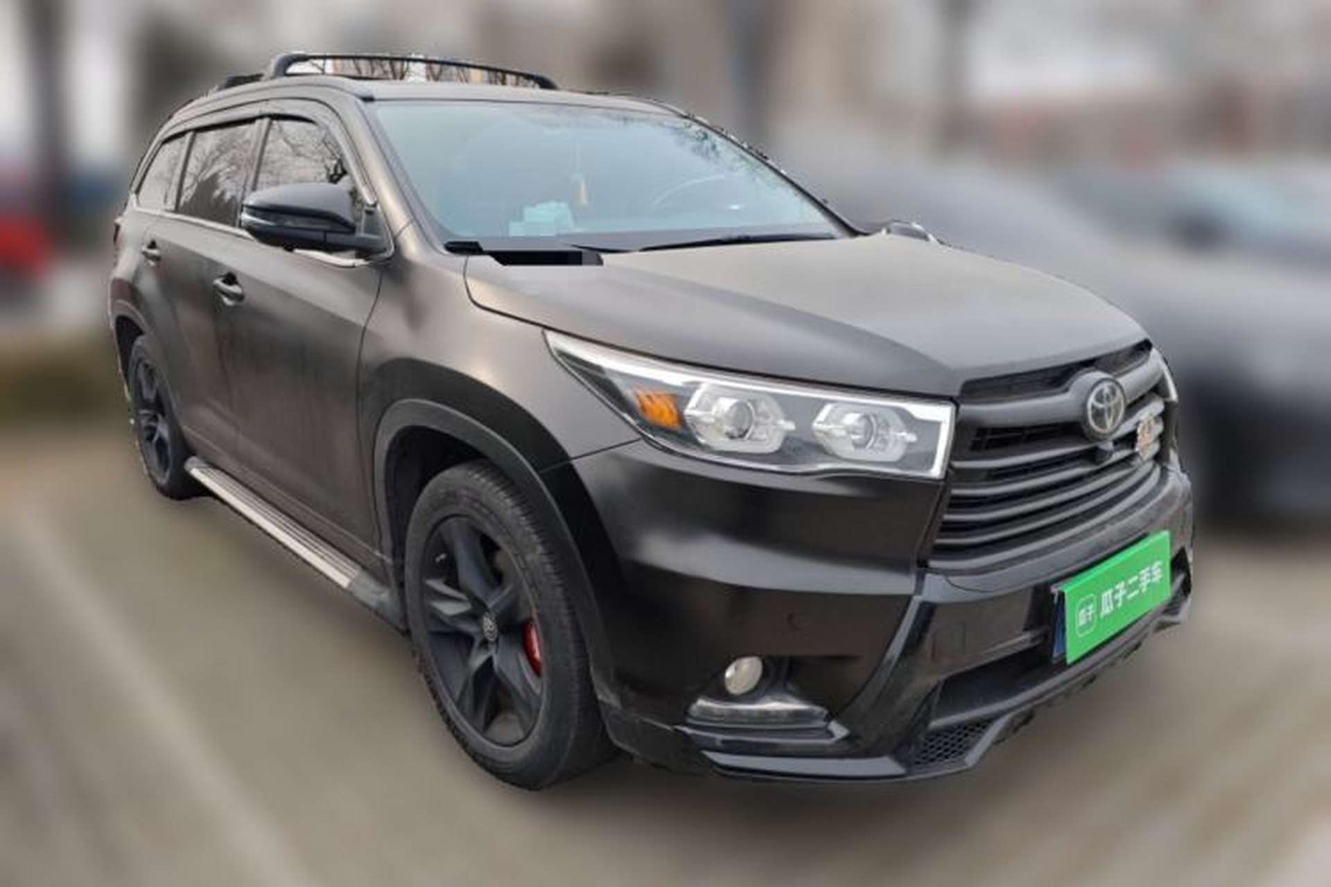 Used Toyota Highlander 2017 2.0T Four-Wheel Drive Luxury Edition 7 Seats Front Right 45 Deg