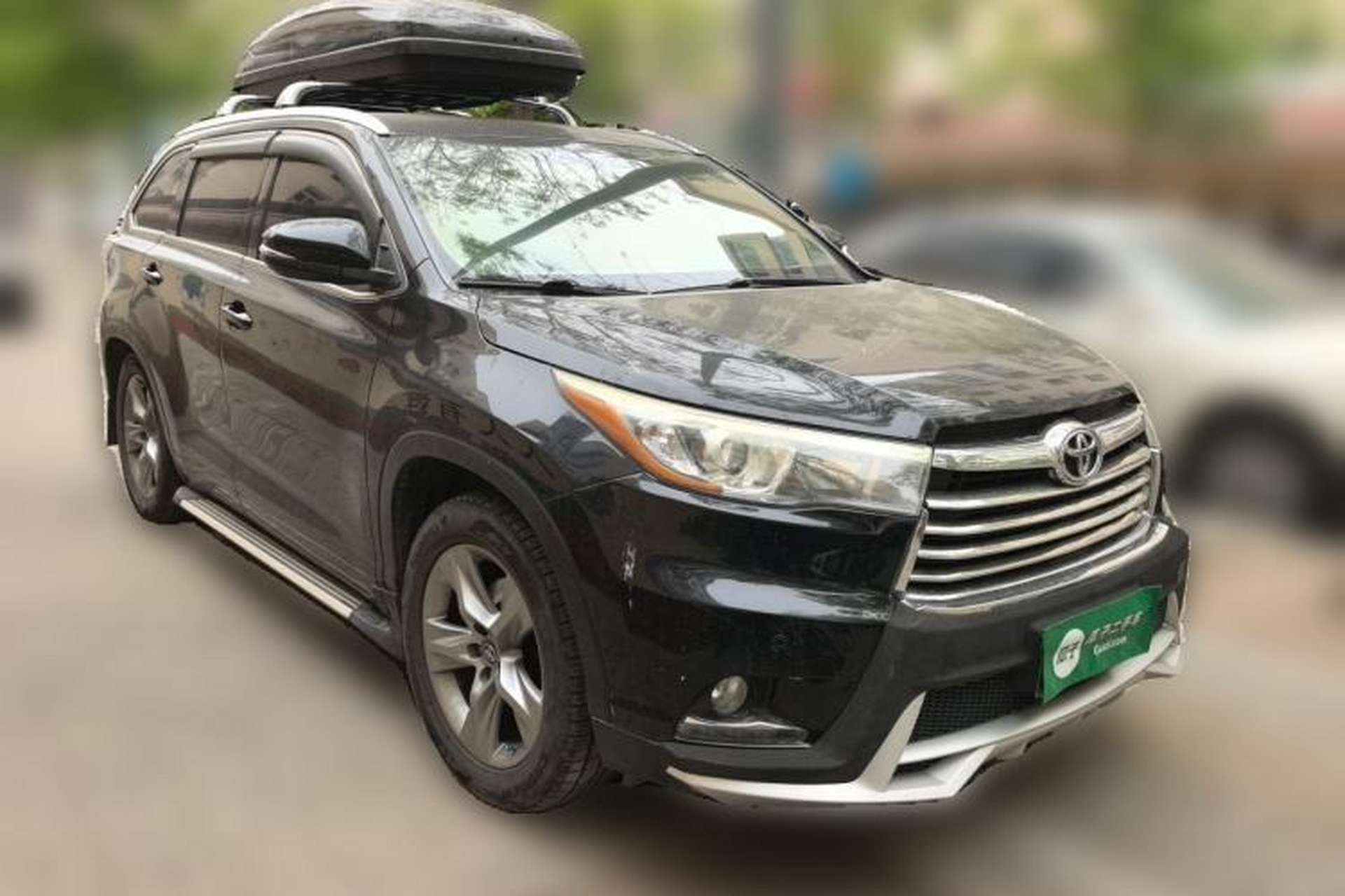 Used Toyota Highlander 2017 2.0T Four-Wheel Drive Luxury Edition 7 Seats Front Right 45 Deg