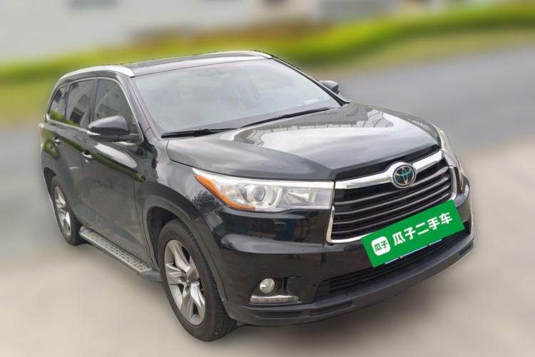 Used Toyota Highlander 2017 2.0T Four-Wheel Drive Ultimate Edition 7 Seats Front Right 45 Deg