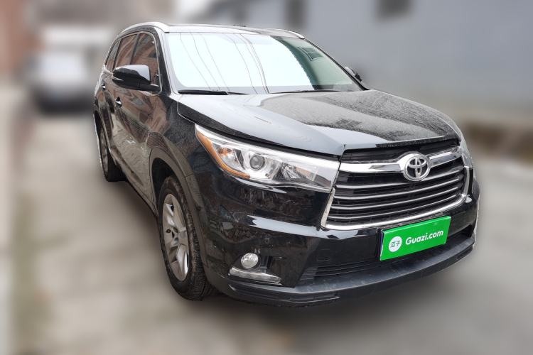 Used Toyota Highlander 2017 2.0T Four-Wheel Drive Luxury Navigation Version 7 Seats Front Right 45 Deg