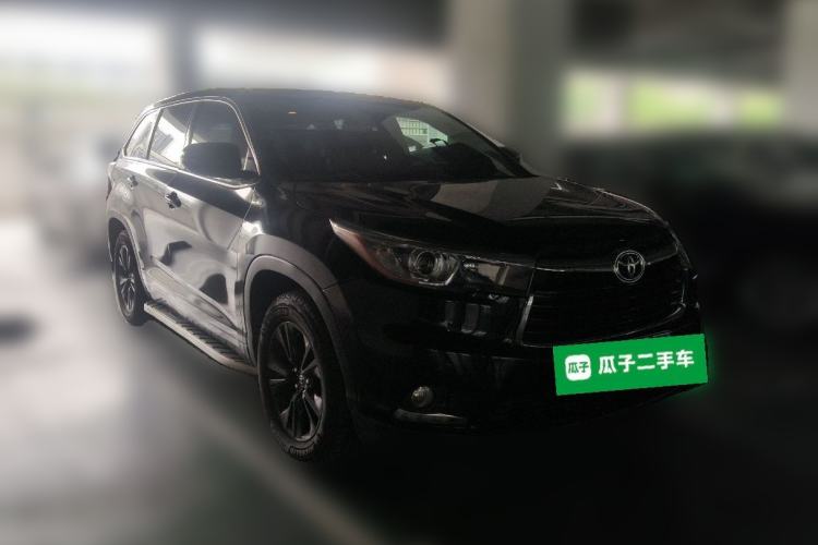 Used Toyota Highlander 2017 2.0T Four-Wheel Drive Elite Edition 7-Seater Front Right 45 Deg