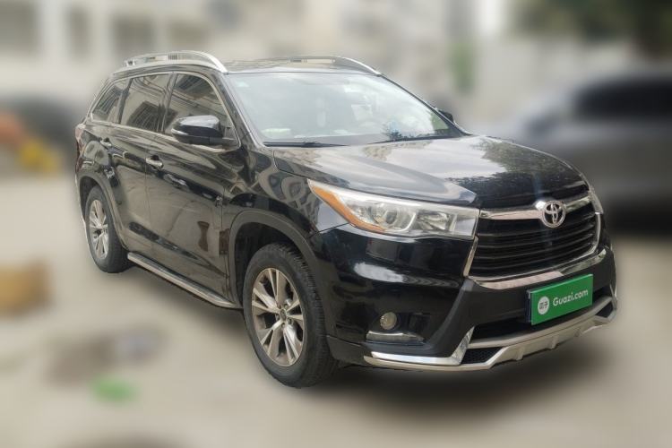 Used Toyota Highlander 2017 2.0T Four-Wheel Drive Elite Edition 7-Seater Front Right 45 Deg