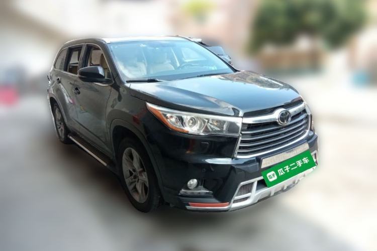 Used Toyota Highlander 2017 2.0T Four-Wheel Drive Ultimate Edition 7 Seats Front Right 45 Deg