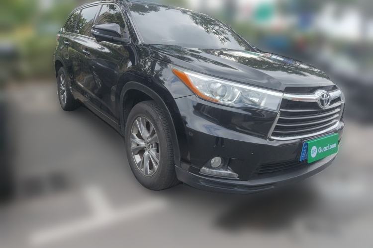 Used Toyota Highlander 2017 2.0T Four-Wheel Drive Elite Edition 7-Seater Front Right 45 Deg
