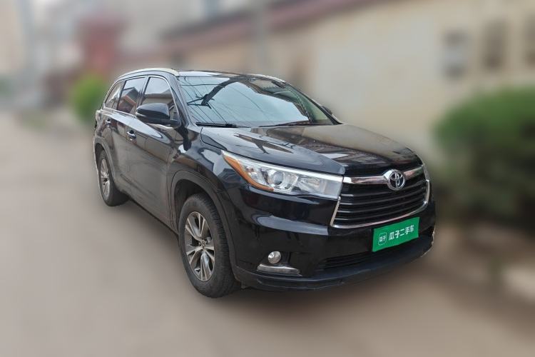 Used Toyota Highlander 2017 2.0T Four-Wheel Drive Elite Edition 7-Seater Front Right 45 Deg