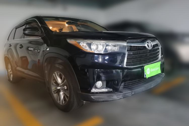 Used Toyota Highlander 2017 2.0T Four-Wheel Drive Elite Edition 7-Seater Front Right 45 Deg