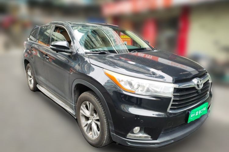 Used Toyota Highlander 2017 2.0T Four-Wheel Drive Elite Edition 7-Seater Front Right 45 Deg